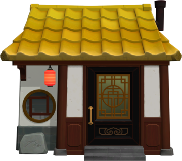Animal Crossing: New Horizons Кусто жилой дом внешний вид