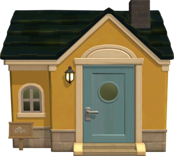 Animal Crossing: New Horizons Cube Casa Vista Exterior