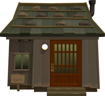 Animal Crossing: New Horizons Curt House Exterior
