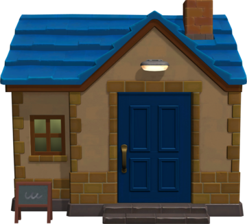 Animal Crossing: New Horizons Док жилой дом внешний вид