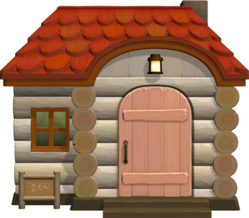 Animal Crossing: New Horizons Fibrilio Casa Vista Exterior