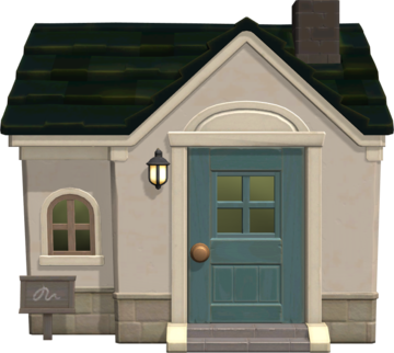Animal Crossing: New Horizons Дотти жилой дом внешний вид