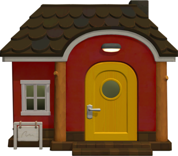 Animal Crossing: New Horizons Дрифт жилой дом внешний вид