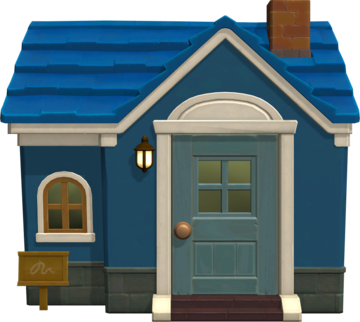 Animal Crossing: New Horizons Филберт жилой дом внешний вид