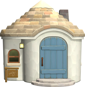 Animal Crossing: New Horizons Фларри жилой дом внешний вид