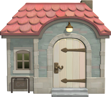 Animal Crossing: New Horizons Freya Casa Buitenaanzicht