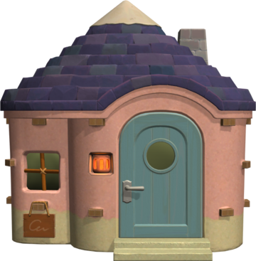 Animal Crossing: New Horizons Фриг жилой дом внешний вид
