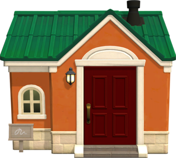 Animal Crossing: New Horizons Фрит жилой дом внешний вид