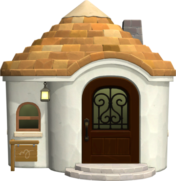 Animal Crossing: New Horizons Габи жилой дом внешний вид
