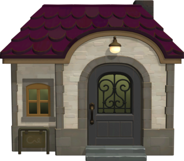 Animal Crossing: New Horizons Violetta Haus Außenansicht