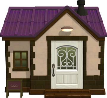 Animal Crossing: New Horizons Gustavia Haus Außenansicht