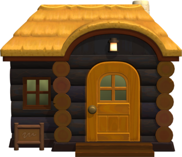 Animal Crossing: New Horizons Huck Casa Buitenaanzicht