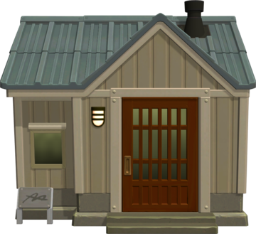 Animal Crossing: New Horizons Айк жилой дом внешний вид