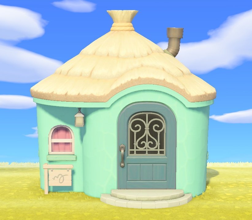 Animal Crossing: New Horizons Auri Casa Vista Exterior
