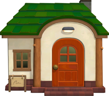 Animal Crossing: New Horizons Jacob Maison Vue Extérieure
