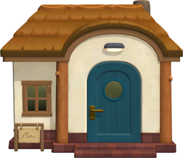 Animal Crossing: New Horizons Дже жилой дом внешний вид