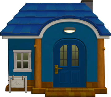 Animal Crossing: New Horizons Джереми жилой дом внешний вид