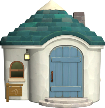 Animal Crossing: New Horizons Giuliano Huis Vista Esterna