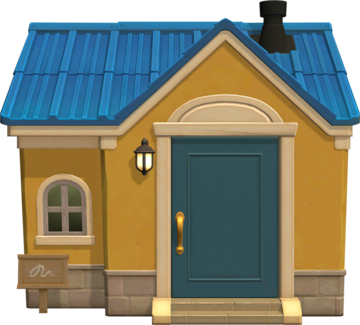 Animal Crossing: New Horizons Lucho Casa Vista Exterior