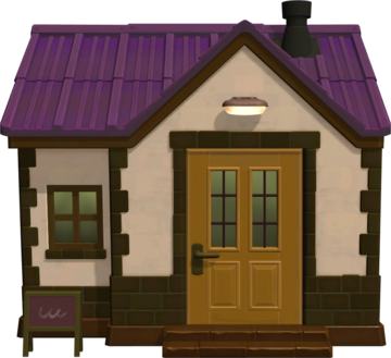 Animal Crossing: New Horizons Кидд жилой дом внешний вид