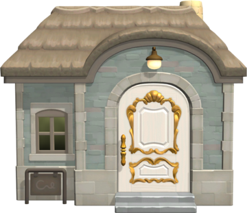 Animal Crossing: New Horizons Клаус жилой дом внешний вид