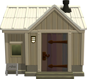 Animal Crossing: New Horizons Ataúlfo Casa Vista Exterior