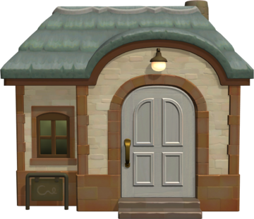 Animal Crossing: New Horizons Lorenz Haus Außenansicht