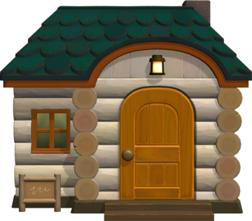 Animal Crossing: New Horizons Kalyptus Maison Vue Extérieure