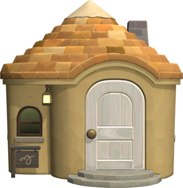 Animal Crossing: New Horizons Мэдди жилой дом внешний вид