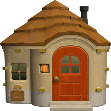 Animal Crossing: New Horizons Mona Haus Außenansicht