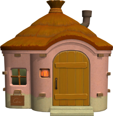 Animal Crossing: New Horizons Марси жилой дом внешний вид