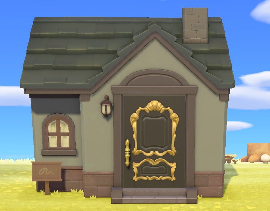 Animal Crossing: New Horizons Марло жилой дом внешний вид
