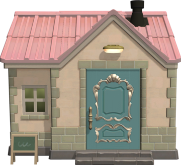 Animal Crossing: New Horizons Мерри жилой дом внешний вид