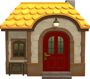 Animal Crossing: New Horizons Mira Casa Buitenaanzicht