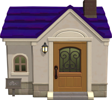 Animal Crossing: New Horizons Миранд жилой дом внешний вид