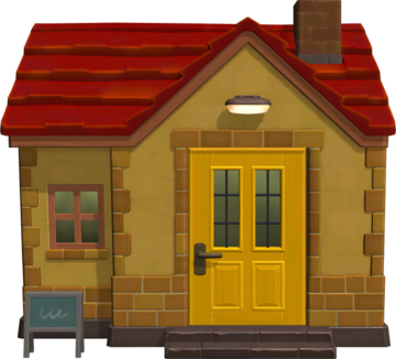 Animal Crossing: New Horizons Leonhard Haus Außenansicht