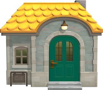 Animal Crossing: New Horizons Dentina Casa Vista Exterior