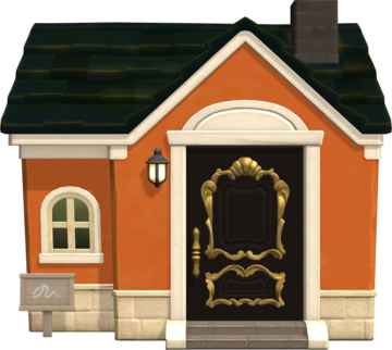 Animal Crossing: New Horizons Олаф жилой дом внешний вид
