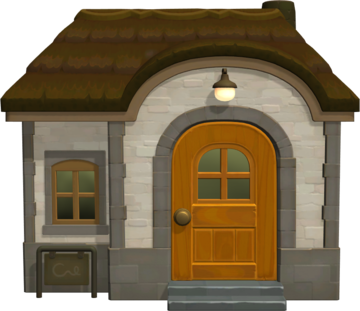 Animal Crossing: New Horizons Oskar Haus Außenansicht