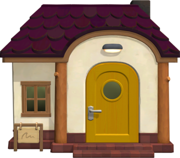Animal Crossing: New Horizons Паоло жилой дом внешний вид