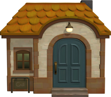Animal Crossing: New Horizons Pashmina Casa Buitenaanzicht