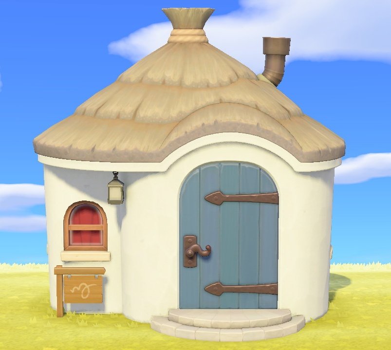 Animal Crossing: New Horizons Petri Casa Vista Exterior