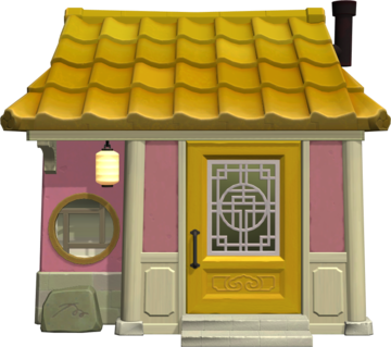 Animal Crossing: New Horizons Pinky House Exterior