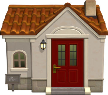 Animal Crossing: New Horizons Поппи жилой дом внешний вид
