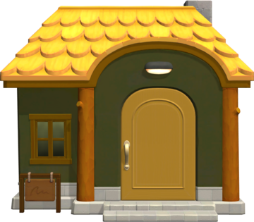 Animal Crossing: New Horizons Quentin Haus Außenansicht