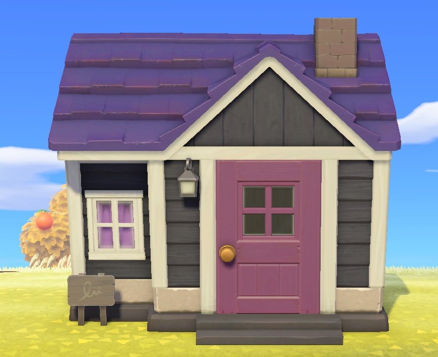 Animal Crossing: New Horizons Quinn Casa Buitenaanzicht