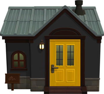 Animal Crossing: New Horizons Sani Haus Außenansicht