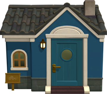 Animal Crossing: New Horizons Roald Casa Buitenaanzicht
