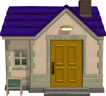 Animal Crossing: New Horizons Manni Haus Außenansicht