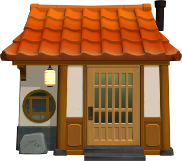 Animal Crossing: New Horizons Ruggero Huis Vista Esterna